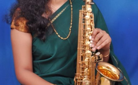" ಸ್ಯಾಕ್ಸೋಫೋನ್ ವಾದನ "