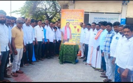 ಬೃಹತ್ ರಕ್ತದಾನ ಶಿಬಿರದ ಪ್ರಯುಕ್ತ ಗೂಳೂರು ಗ್ರಾಮದಲ್ಲಿ ಬೈಕ್ ರ್ಯಾಲಿ