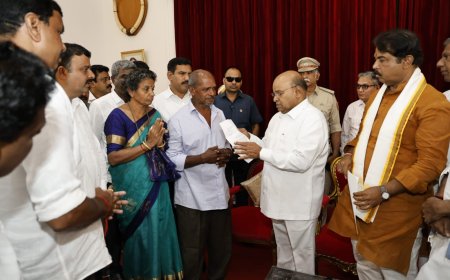 ಸುಹಾಸ್ ಹತ್ಯೆ ಸಂಬಂಧ ರಾಜ್ಯಪಾಲರನ್ನು ಭೇಟಿ ಮಾಡಿದ ಬಿಜೆಪಿ ನಿಯೋಗ ಎನ್‍ಐಎ ತನಿಖೆಗೆ ಆದೇಶ ಮಾಡಿಸಿ- ವಿಜಯೇಂದ್ರ