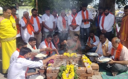 ದೇಶದ ಏಳಿಗೆಗಾಗಿ ಸುದರ್ಶನ ಯಾಗ ಮಾಡಲಾಯಿತು