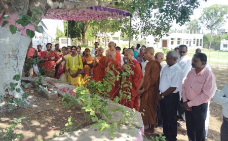 ಕೆಜಿಎಫ್ ಮಹಾಬೋಧಿ ಸೊಸೈಟಿಯಲ್ಲಿ ವೈಭವದಿಂದ ಬುದ್ಧ ಜಯಂತಿ ಆಚರಣೆ