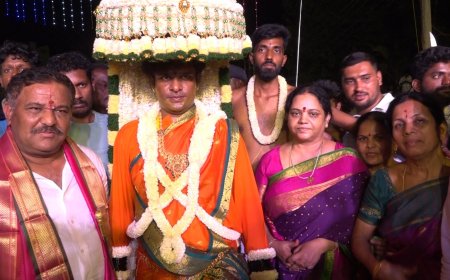 ಶ್ರದ್ಧಾಭಕ್ತಿಯಿಂದ ನಡೆದ ಗ್ರಾಮ ದೇವತೆ ಗಂಗಮ್ಮ ದೇವಿ ಹೂವಿನ ಕರಗ