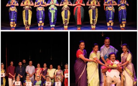 ನವ ಬಾಲೆಯರ ಭರತನಾಟ್ಯ ರಂಗಪ್ರವೇಶ