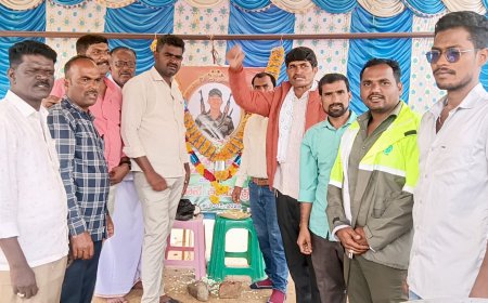 ಯುವಪೀಳಿಗೆ ಹುತಾತ್ಮ ವೀರ ಯೋಧ ಮುರಳಿ ನಾಯ್ಕ್ ಮತ್ತೊಬ್ಬ ಭಗತ್ ಸಿಂಗ್ ಆಗಿ ಆದರ್ಶ-ಶ್ರೀನಿವಾಸ್ ನಾಯ್ಕ್