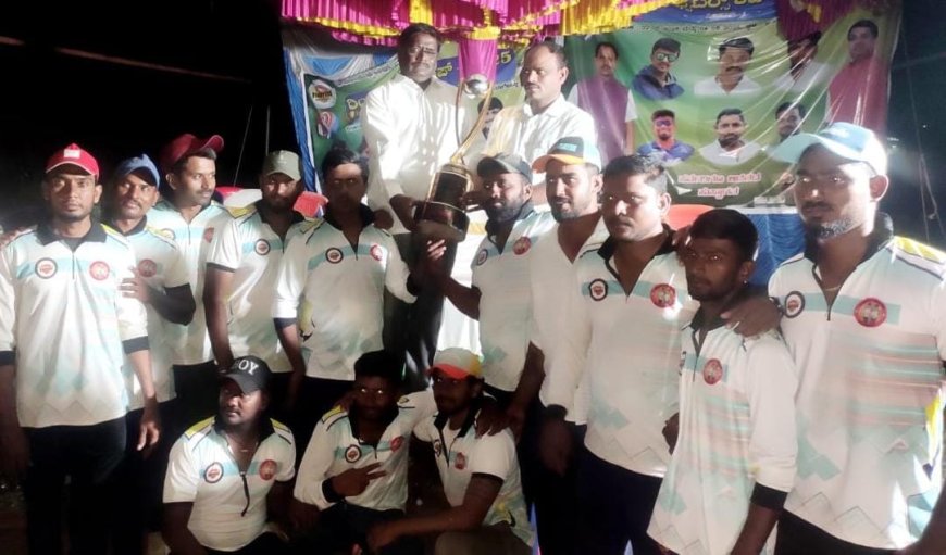 ಕ್ರೀಡೆ ಆರೋಗ್ಯಕ್ಕೆ ಉತ್ತೇಜನ-ಧಾತ್ರಿ ಸೇವಾ ಟ್ರಸ್ಟ್ ಅಧ್ಯಕ್ಷ ಕೆ.ವಿ. ಪ್ರಶಾಂತ್ ಕುಮಾರ್