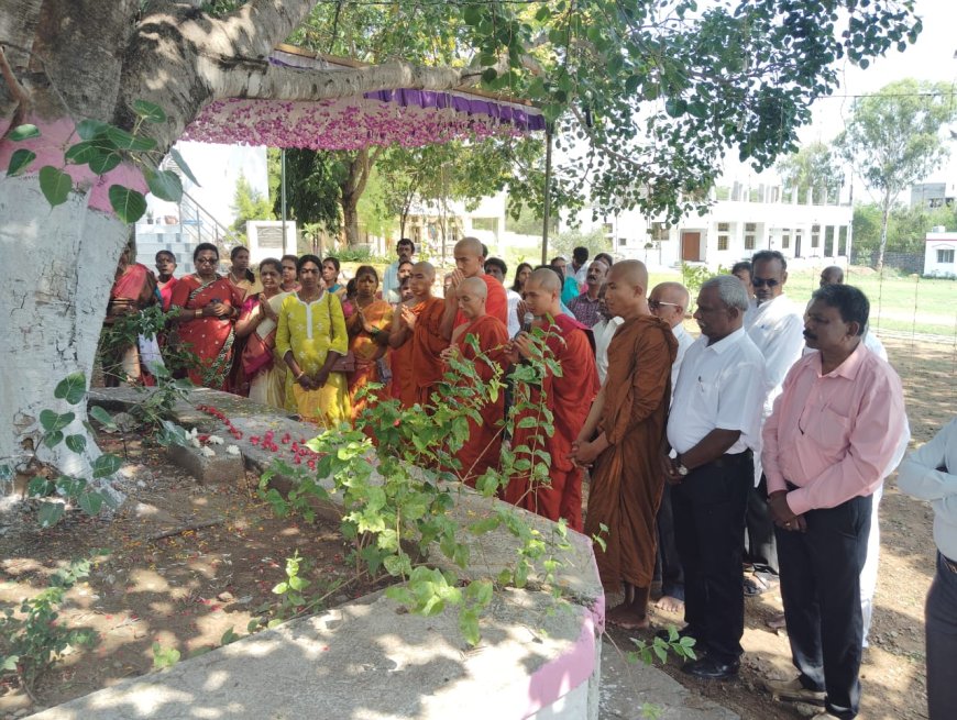 ಕೆಜಿಎಫ್ ಮಹಾಬೋಧಿ ಸೊಸೈಟಿಯಲ್ಲಿ ವೈಭವದಿಂದ ಬುದ್ಧ ಜಯಂತಿ ಆಚರಣೆ