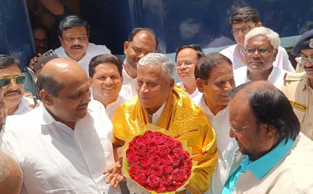 ಹೈದರಾಬಾದ್ - ಬೀದರ್ ನಡುವೆ ವಂದೇ ಭಾರತ್ ಆರಂಭಿಸಿ; ಕೇಂದ್ರ ಸಚಿವರಿಗೆ ಮನವಿ ಸಲ್ಲಿಸಿದ ಬಂಡೆಪ್ಪ ಖಾಶೆಂಪುರ್