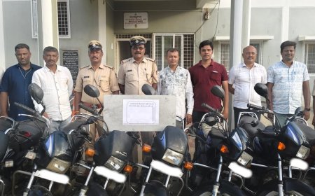  ದ್ವಿಚಕ್ರ ವಾಹನ ಕಳವು, ಓರ್ವ ಆರೋಪಿ ಬಂಧನ, ಮಾಲು ವಶ