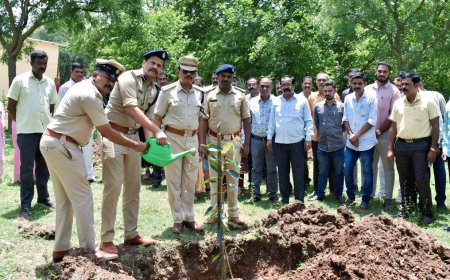 ವಿಶ್ವ ಪರಿಸರ ದಿನಾಚರಣೆ ಅರ್ಥಪೂರ್ಣ ಆಚರಣೆ: ಎಸ್‌ಪಿ ಕೆ.ಎಂ. ಶಾಂತರಾಜು