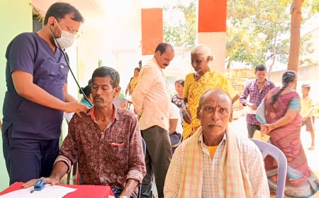 ಬಡವರ ಪಾಲಿಗೆ ಉಚಿತ ಅರೋಗ್ಯ ತಪಾಸಣೆ ಶಿಬಿರಗಳು ಸಹಾಯಕರಿ-ಗ್ರಾಮ ಪಂಚಾಯಿತಿ ಸದಸ್ಯ ಪಿ.ಎಸ್.ಸುರೇಶ್