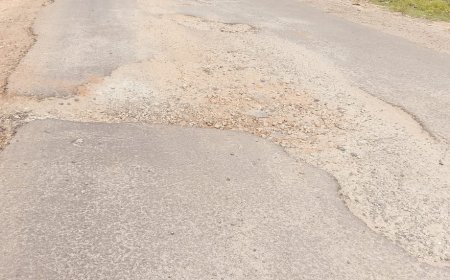 ಸಂತೆಮರಹಳ್ಳಿ ಕುದೇರು ರಸ್ತೆ ಅಭಿವೃದ್ಧಿಪಡಿಸಬೇಕೆಂದು ಸಾರ್ವಜನಿಕರ ಅಗ್ರಹ