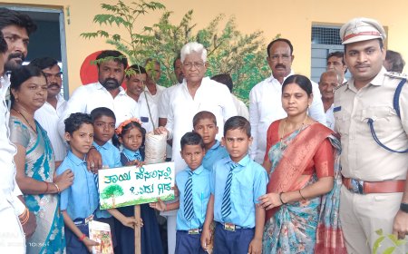 ಕಲ್ಯಾಣ ಕರ್ನಾಟಕವನ್ನು ಹಸಿರುಕರಣ ಮಾಡುವ ಗುರಿಯನ್ನು ಹೊಂದಿರುವ ವನಸಿರಿ ಅಮರೇಗೌಡ ಮಲ್ಲಾಪುರ ಕಾರ್ಯ ಶ್ಲಾಘನೀಯ: ಶಾಸಕ ಹಂಪನಗೌಡ ಬಾದರ್ಲಿ