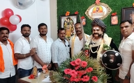 ನಾಡಪ್ರಭು ಕೆಂಪೇಗೌಡ ವೇದಿಕೆ ವತಿಯಿಂದ ಕೆಂಪೇಗೌಡರ 516ನೇ ಹುಟ್ಟುಹಬ್ಬ ಆಚರಣೆ ಮಾಡಲಾಯಿತು