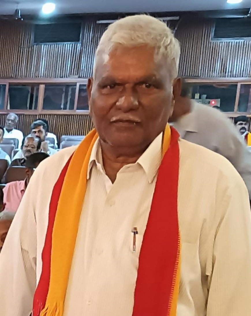 ಕರ್ನಾಟಕ ರಾಜ್ಯ ರತ್ನ ಪ್ರಶಸ್ತಿಗೆ ಗಡಿನಾಡು ಕನ್ನಡ ಚಳುವಳಿ ಹೋರಾಟಗಾರ ಬಾ.ಹಾ. ಶೇಖರಪ್ಪ ಆಯ್ಕೆ