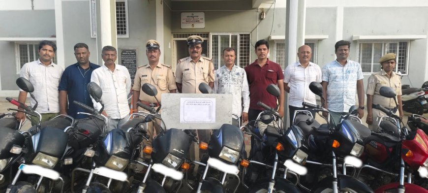  ದ್ವಿಚಕ್ರ ವಾಹನ ಕಳವು, ಓರ್ವ ಆರೋಪಿ ಬಂಧನ, ಮಾಲು ವಶ