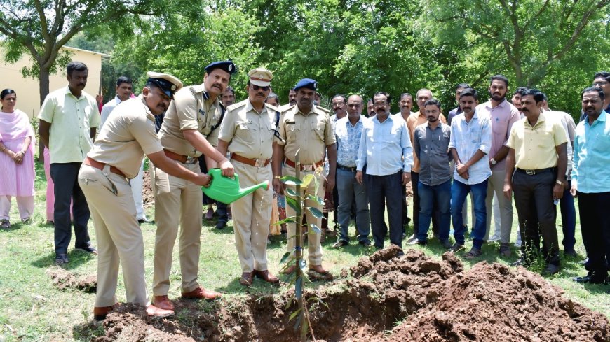 ವಿಶ್ವ ಪರಿಸರ ದಿನಾಚರಣೆ ಅರ್ಥಪೂರ್ಣ ಆಚರಣೆ: ಎಸ್‌ಪಿ ಕೆ.ಎಂ. ಶಾಂತರಾಜು