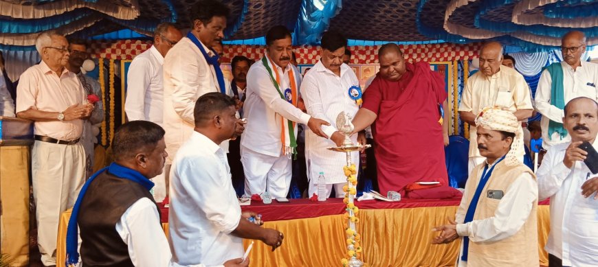 ಕೆಂಪನಪುರ ಗ್ರಾಮದಲ್ಲಿ 134 ನೇ ಅಂಬೇಡ್ಕರ್ ಜಯಂತಿಗೆ ಚಾಲನೆ ನೀಡಿದ ಸಚಿವ ಎಚ್ ಸಿ ಮಹದೇವಪ್ಪ 