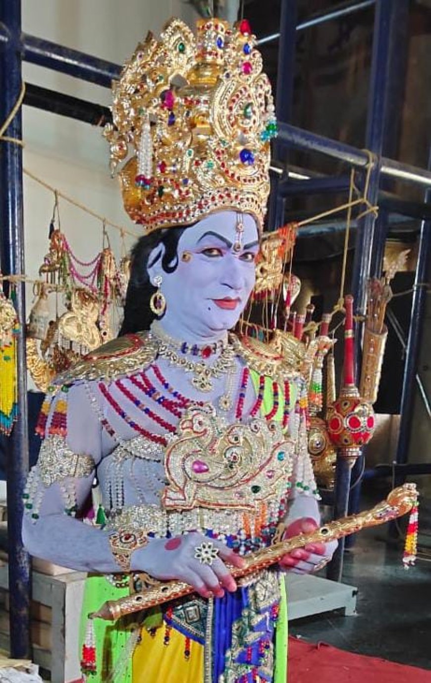 ಹಾಸನ ಕಲಾವಿದರಿಂದ ಮಲೆ ಮಹದೇಶ್ವರ ಬೆಟ್ಟದಲ್ಲಿ ಕುರುಕ್ಷೇತ್ರ ನಾಟಕ