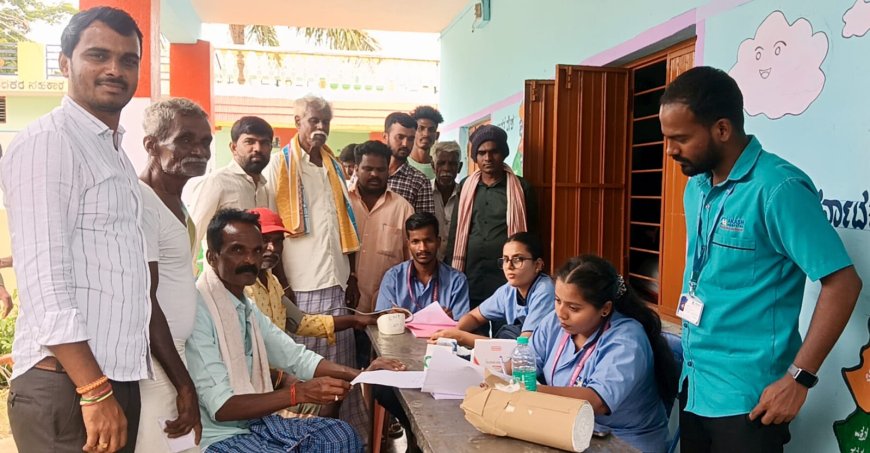 ಬಡವರ ಪಾಲಿಗೆ ಉಚಿತ ಅರೋಗ್ಯ ತಪಾಸಣೆ ಶಿಬಿರಗಳು ವರದಾನ-ಕೆಡಿಪಿ ಮಾಜಿ ಸದಸ್ಯ ಲಾಯರ್ ಸತೀಶ್