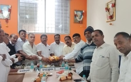 ಕಂಟ್ರಾಕ್ಟರ್ ಅಸೋಸಿಯೇಷನ್ ಅಂಡ್ ಕ್ಲಬ್ ನೂತನ ಅಧ್ಯಕ್ಷರಾಗಿ ಕಗ್ಗೆರೆ ತೋಪೇಗೌಡ ಅವಿರೋಧವಾಗಿ  ಆಯ್ಕೆಗೊಂಡರು