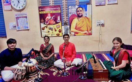 ಸಂಗೀತ ಪ್ರಿಯರ ಮನಸೂರೆಗೊಂಡ ಶಿಶಿರ ಗಾಯನ 