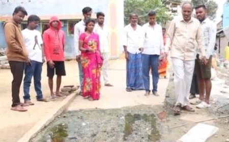 ಜೂಲಪಾಳ್ಯ ಗ್ರಾಮದಲ್ಲಿ ಹಳ್ಳಹಿಡಿದ ಜಲಜೀವನ್ ಮಿಷನ್ ಯೋಜನೆ-ಅಧಿಕಾರಿಗಳಿಗೆ ಶಾಪ ಹಾಕುತ್ತಿರುವ ಗ್ರಾಮಸ್ಥರು