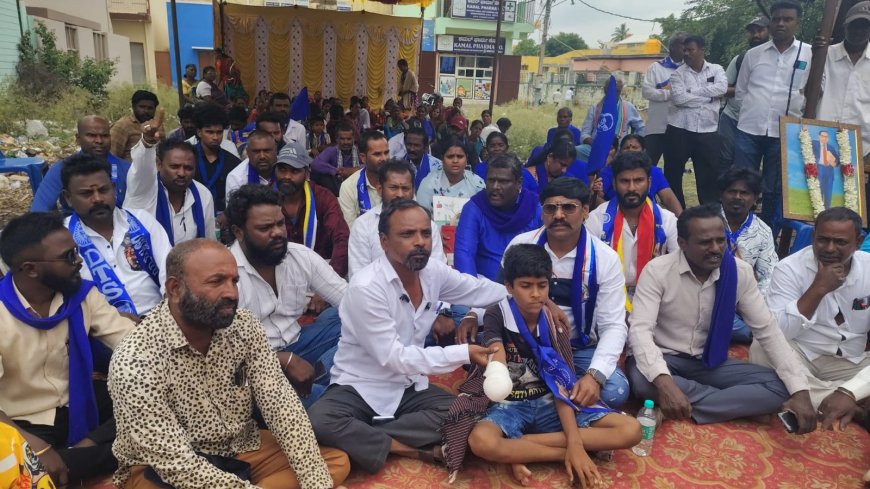 ಕೆಜಿಎಫ್ ಸರ್ಕಾರಿ ಆಸ್ಪತ್ರೆಯ ವೈದ್ಯನ ನಿರ್ಲಕ್ಷ, ಪ್ರತಿಭಟನೆ