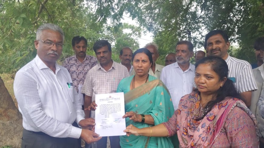 ರಾಮಸಾಗರ ಗ್ರಾಪಂ ವ್ಯಾಪ್ತಿಯ ನಿವೇಶನ ರಹಿತ ಬಡವರಿಗೆ ನಿವೇಶನಗಳನ್ನು ನೀಡಲಾಗುವುದು: ಶಾಸಕಿ ರೂಪಕಲಾ