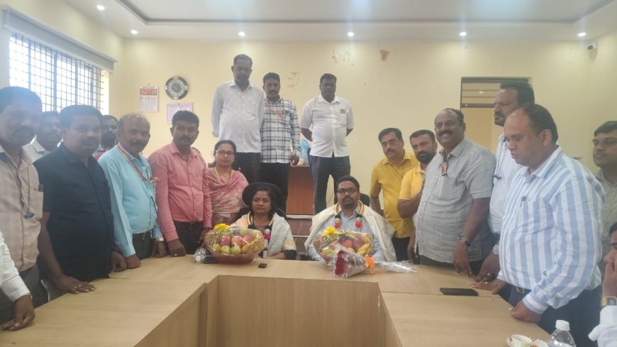 ನೂತನ ತಹಶೀಲ್ದಾರ್ ಭರತ್. ಎಚ್. ಜಿ. ಅಧಿಕಾರ ಸ್ವೀಕಾರ