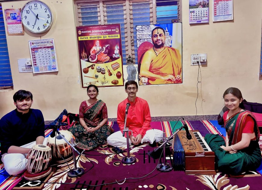 ಸಂಗೀತ ಪ್ರಿಯರ ಮನಸೂರೆಗೊಂಡ ಶಿಶಿರ ಗಾಯನ 