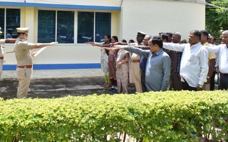 ಜಿಲ್ಲಾ ಪೊಲೀಸ್ ಕಛೇರಿಯಲ್ಲಿ ಸದ್ಬಾವನಾ ದಿನಾಚರಣೆ