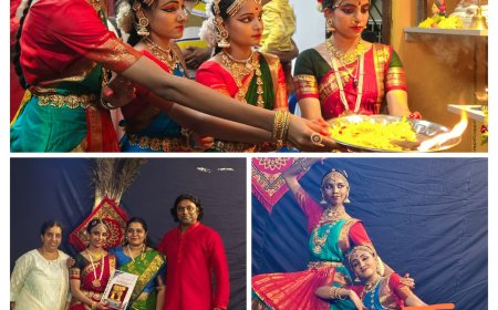 "ನೃತ್ಯೋಲ್ಲಾಸ " ಮಾಸಿಕ ಭರತನಾಟ್ಯ ಕಾರ್ಯಕ್ರಮ 