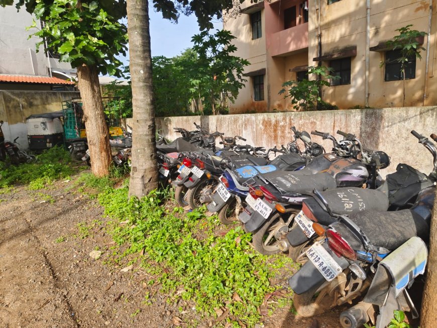 ಆಟೋ, ಬೈಕ್ ಸಹಿತ 25 ವಾಹನಗಳನ್ನು ಬಹಿರಂಗ ಹರಾಜು