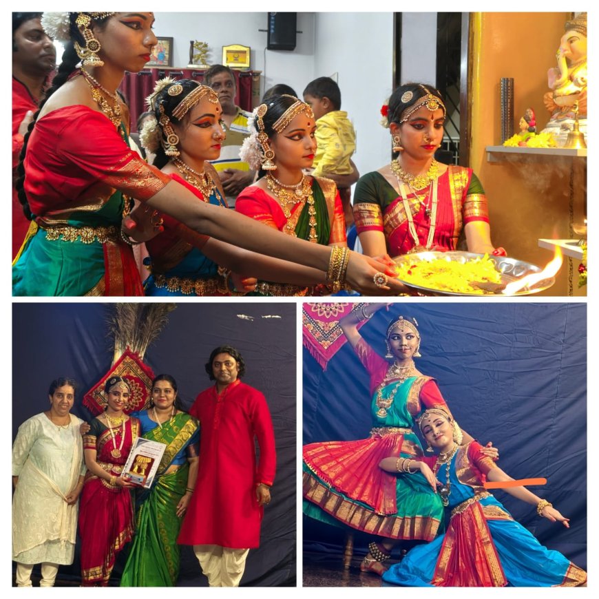 "ನೃತ್ಯೋಲ್ಲಾಸ " ಮಾಸಿಕ ಭರತನಾಟ್ಯ ಕಾರ್ಯಕ್ರಮ 