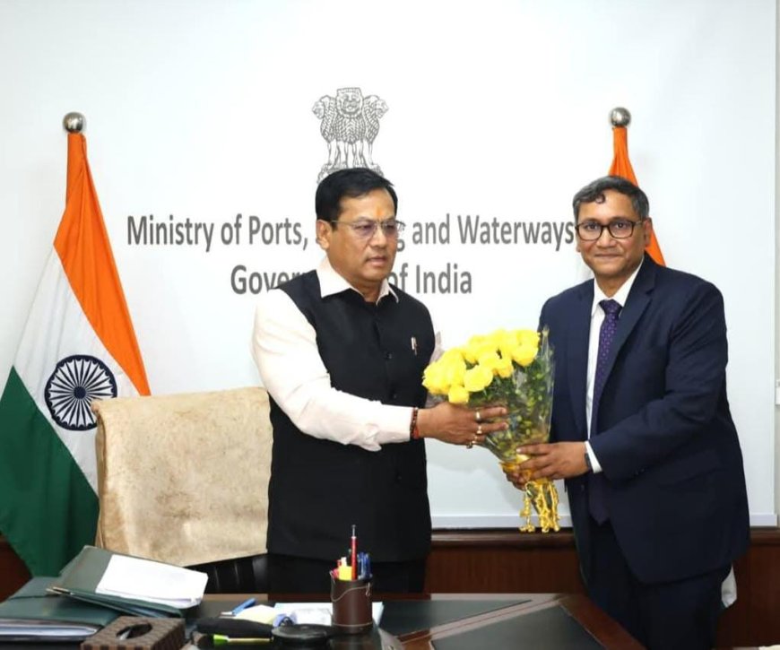 ಕೇಂದ್ರ ಸಚಿವರೊಂದಿಗೆ  ಬೆಮೆಲ್ ಅಧ್ಯಕ್ಷರ ಭೇಟಿ