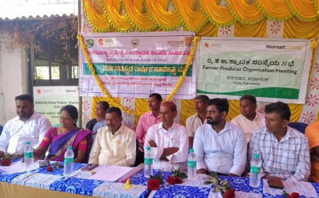 ಕ್ಯಾಸಂಬಳ್ಳಿ ಕೃಷಿ ರೈತ ಉತ್ಪಾದಕ ಕಂಪನಿ ನಿಯಮಿತ ವತಿಯಿಂದ ವಾರ್ಷಿಕ ಸರ್ವ ಸದಸ್ಯರ ಸಭೆ