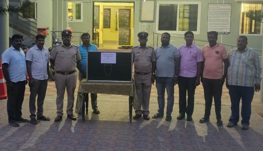 ಮನೆ ಕಳವು ಪ್ರಕರಣದಲ್ಲಿ ಓರ್ವ ಆರೋಪಿ ಬಂಧನ ಮಾಲು ವಶ