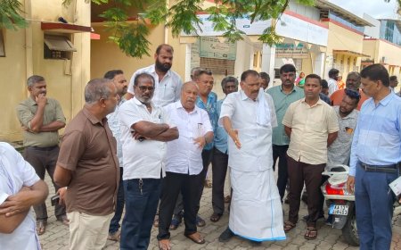 ಜಯಚಾಮರಾಜೇಂದ್ರ ಆಸ್ಪತ್ರೆಗೆ ಭೇಟಿ ನೀಡಿದ ಕೆ ಎಮ್ ಶಿವಲಿಂಗೇಗೌಡರು