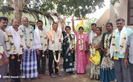 ಐಕನಹಳ್ಳಿ ಗ್ರಾಮ ಪಂಚಾಯತಿಯ ಉಪಾಧ್ಯಕ್ಷರಾಗಿ ಶ್ರೀಮತಿ ಕವಿತಾರವಿ ಅವಿರೋಧವಾಗಿ ಆಯ್ಕೆಗೊಂಡರು