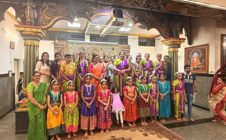 ಗುರುರಾಯರ ಸನ್ನಿಧಿಯಲ್ಲಿ ವಿದ್ಯಾರ್ಥಿಗಳಿಂದ ನೃತ್ಯ ಸೇವೆ