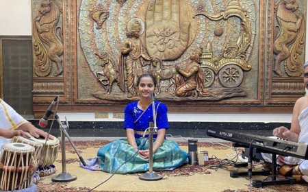 ಪ್ರೇಕ್ಷಕರ ಮನಗೆದ್ದ ಅವನಿ ಗಾಯನ 