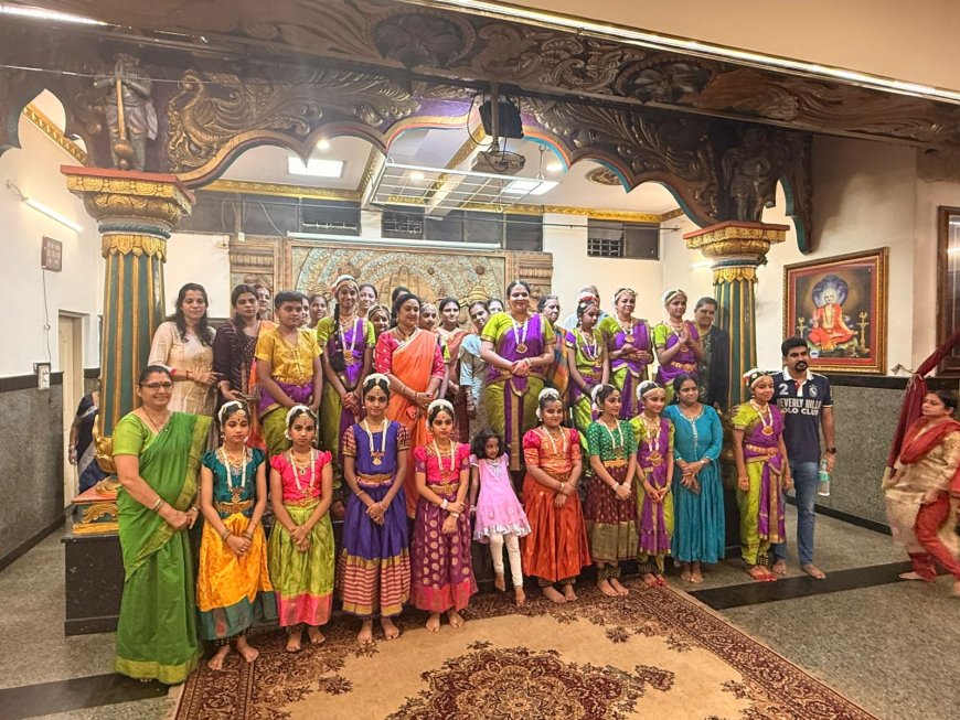 ಗುರುರಾಯರ ಸನ್ನಿಧಿಯಲ್ಲಿ ವಿದ್ಯಾರ್ಥಿಗಳಿಂದ ನೃತ್ಯ ಸೇವೆ