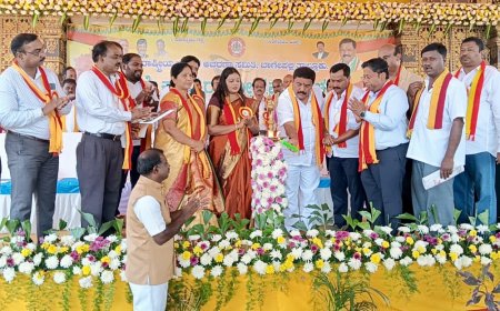 ಕನ್ನಡ ಭಾಷೆ ಬೆಳಸಿ ಉಳಿಸಿ ನಮ್ಮ ಭಾಷೆ ನಮ್ಮ ತಾಯಿಗೆ ಸಮಾನ-ಶಾಸಕ ಎಸ್.ಏನ್.ಸುಬ್ಬಾರೆಡ್ಡಿ