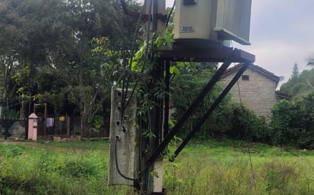 ಬೆಸ್ಕಾಂ ದಿವ್ಯ ನಿರ್ಲಕ್ಷ್ಯದಿಂದ ಅಪಾಯದ ನೆರಳಲ್ಲಿ ನಿಂತಿದೆ ಉರಿಗಾಂ ಪೊಲೀಸ್ ಠಾಣೆ ಪ್ರದೇಶ!