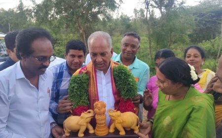 ಪ್ರಾದೇಶಿಕ ವಿಜ್ಞಾನ ಕೇಂದ್ರದ ಸ್ಥಳ ಪರಿಶೀಲನೆ