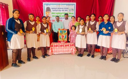 ಸರ್ಕಾರಿ ಅಲ್ಪಸಂಖ್ಯಾತರ ಮುರಾರ್ಜಿ ದೇಸಾಯಿ ವಸತಿ ಕಾಲೇಜು ಚನ್ನರಾಯಪಟ್ಟಣ ಇಲ್ಲಿ ರಾಷ್ಟ್ರೀಯ ಶಿಕ್ಷಣ ದಿನ