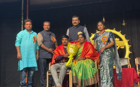 ಅದ್ದೂರಿ ಭರತನಾಟ್ಯ ನೃತ್ಯ ಪ್ರದರ್ಶನದ ಮೂಲಕ ಪೋಷಕರ ಮನಗೆದ್ದ ಶ್ವೇತಾಂಜಲಿ ಭರತನಾಟ್ಯ ಶಾಲೆ