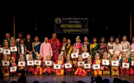 21 ವಿದ್ಯಾರ್ಥಿಗಳ ನೃತ್ಯಾರೋಹಣ 