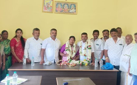 ನೂರನಕ್ಕಿ ಗೇಟ್ ಗ್ರಾಮ ಪಂಚಾಯತಿಯ ಅಧ್ಯಕ್ಷರಾಗಿ ಶ್ರೀಮತಿ ವೀಣಾ ಚನ್ನಕೇಶವ ಅವಿರೋಧವಾಗಿ ಆಯ್ಕೆಗೊಂಡರು