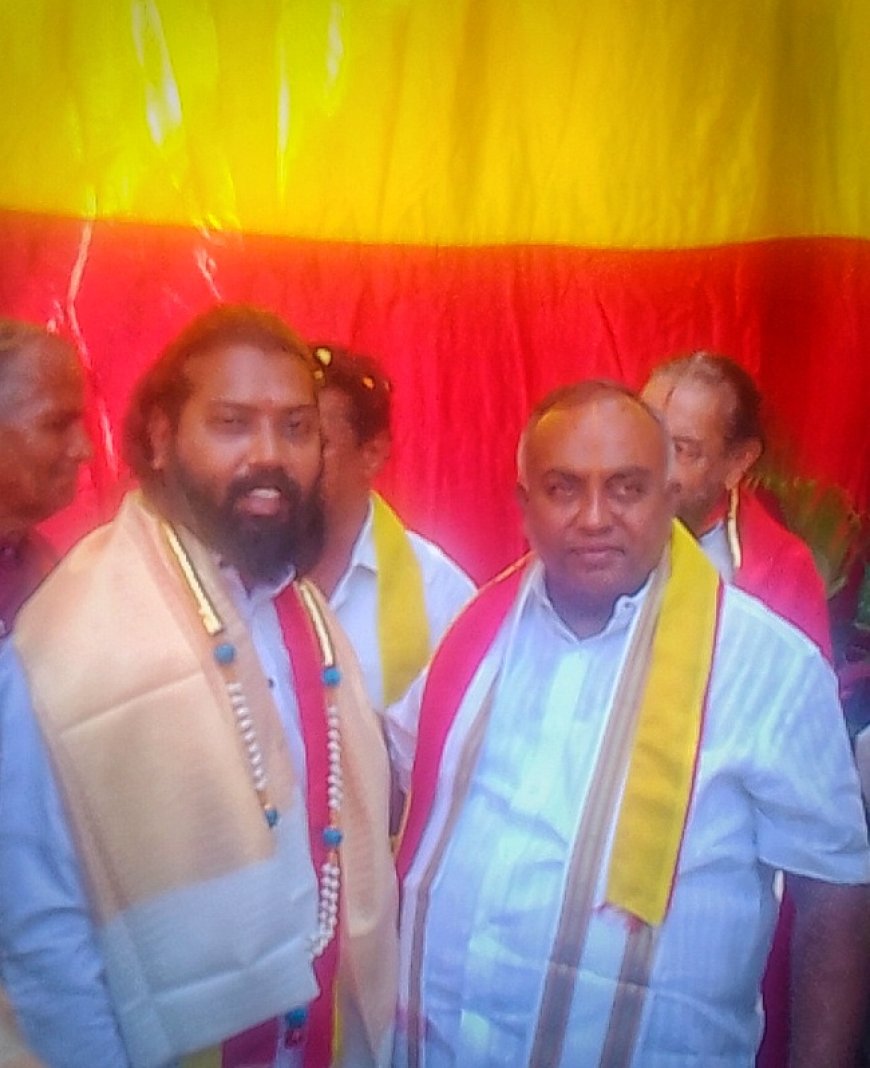 ರಾಮಾನುಜ ರಸ್ತೆಯಲ್ಲಿ ಮಹೇಶ್ ಅವರ ನೇತೃತ್ವದಲ್ಲಿ ಕನ್ನಡ ರಾಜ್ಯೋತ್ಸವವನ್ನು ಆಚರಿಸಲಾಯಿತು